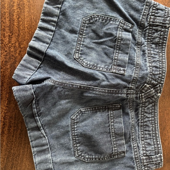 LOFT Women's Dark Gray Jean Shorts - Picture 4 of 7